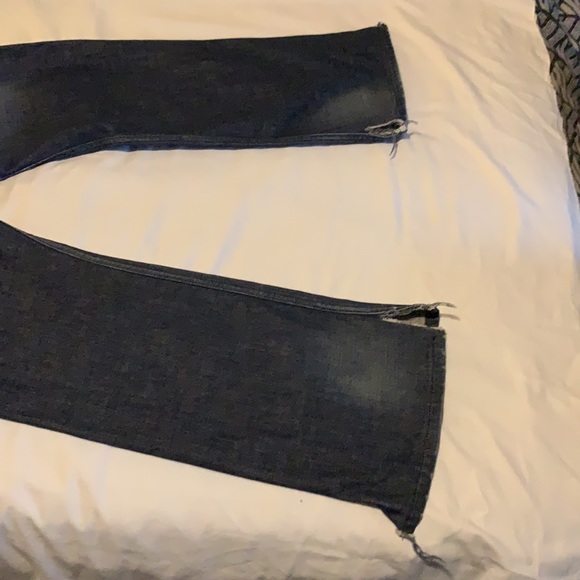 Men’s Express X2 denim boot cut jeans - 32W 30L - Picture 5 of 7